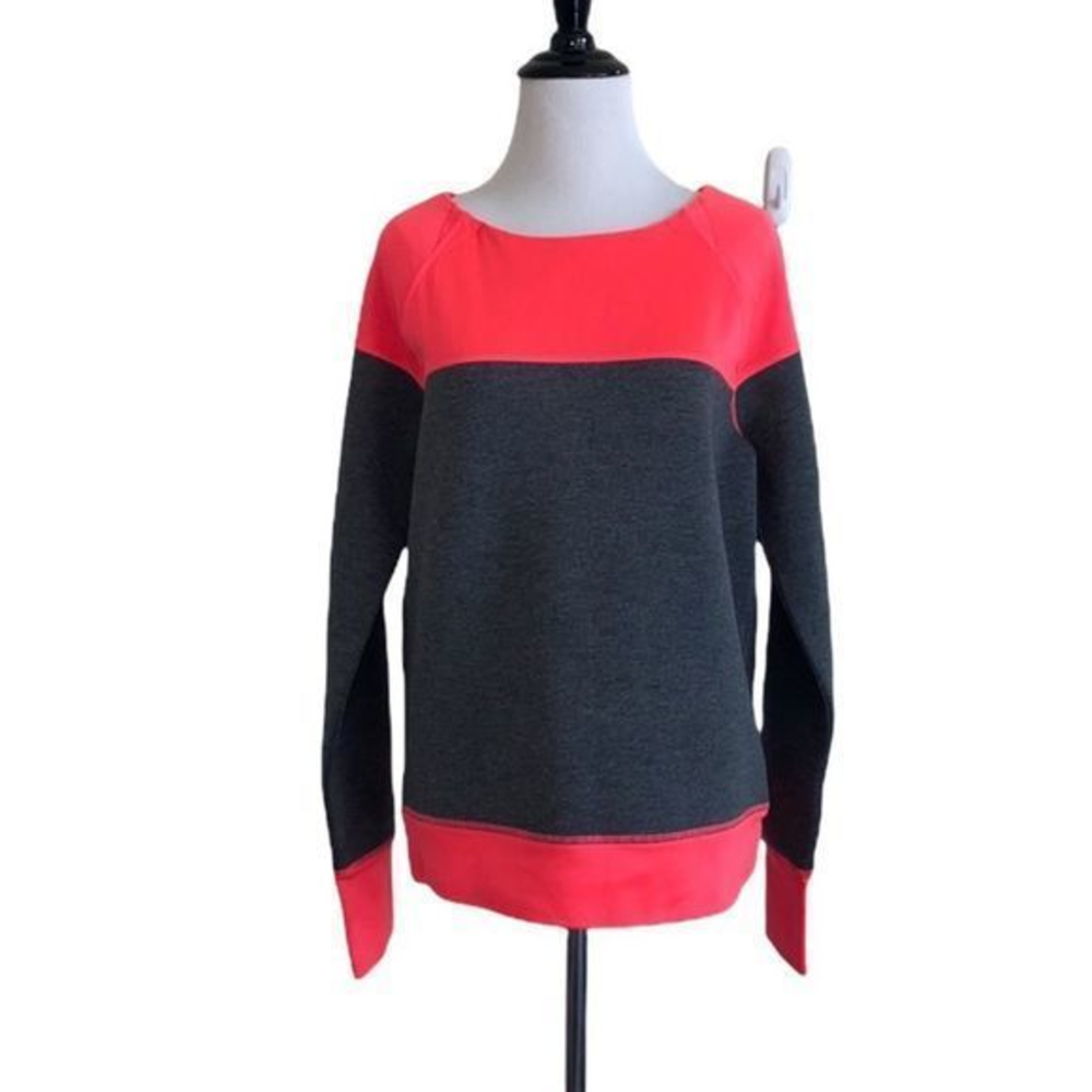Athleta women’s small colorblock‎ Fuse pullover Sweatshirt